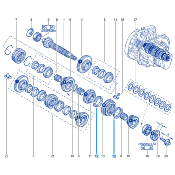 ANNEAU SYNCHRO Pour Twingo 2RS-R1 et Clio 2RS