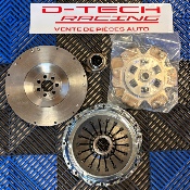 KIT VOLANT MOTEUR EMBRAYAGE AVEC DISQUE 6 PATINS AMORTI - pour Mitsu Evo X