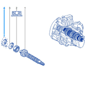 DEFLECTEURS HUILE DE BOITE ARBRE SECONDAIRE Pour Clio 2RS