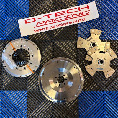 KIT VOLANT MOTEUR EMBRAYAGE DOUBLE DISQUES TTV - 900Nm pour Mégane 3RS