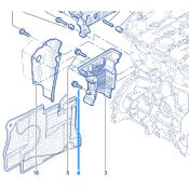 VIS M6x23 DIFFERENTES APPLICATIONS Pour Megane 2&3 RS et Clio 3RS