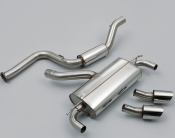 LIGNE MILLTEK COMPLETE AVEC CATA SPORT pour Ford Focus II RS 2.5T 305CV