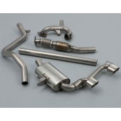 LIGNE MILLTEK COMPLETE AVEC CATA SPORT Ø70 pour Mégane 2RS / F1 Team / R26R